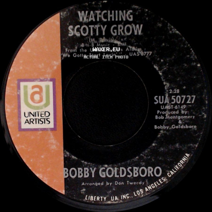 Bobby Goldsboro - Watching Scotty Grow / Water Color Days side A