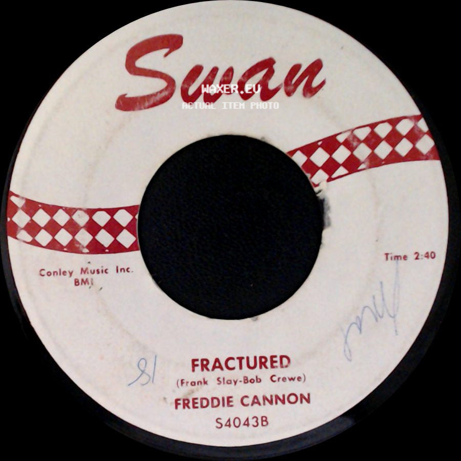 Freddie Cannon - Way Down Yonder In New Orleans / Fractured side B