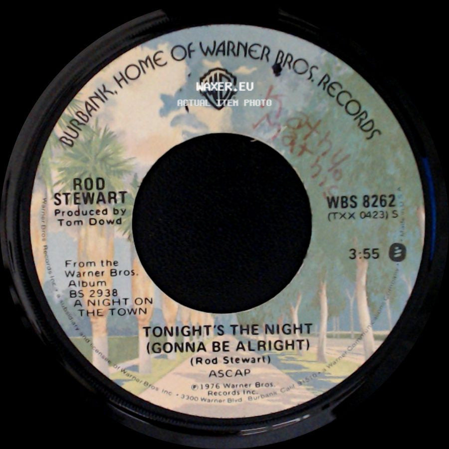 Rod Stewart - Fool For You / Tonight's The Night (Gonna Be Alright) side B