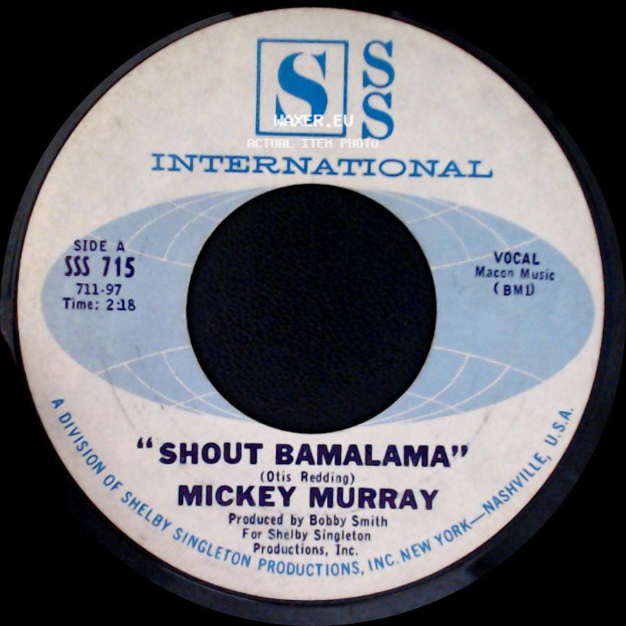 Mickey Murray - Shout Bamalama / Lonely Room side A