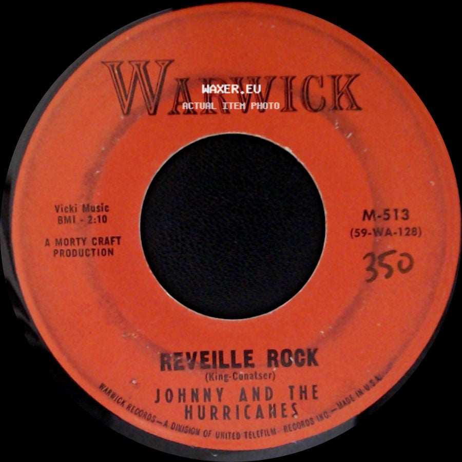 Johnny And The Hurricanes - Reveille Rock / Time Bomb side A