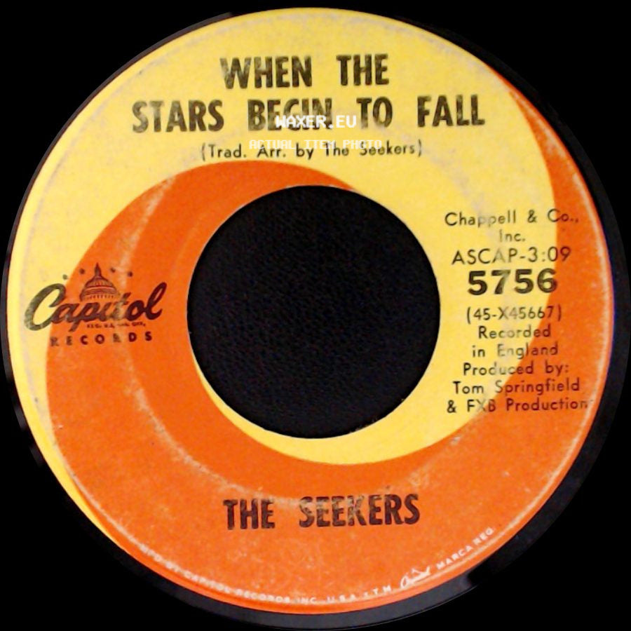 The Seekers - Georgy Girl / When The Stars Begin To Fall side B