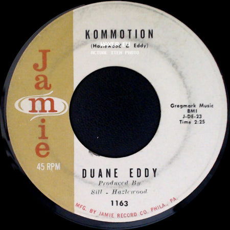 Duane Eddy - Theme For Moon Children / Kommotion side B