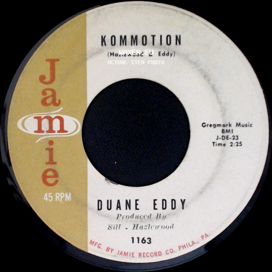 Duane Eddy - Theme For Moon Children / Kommotion side B