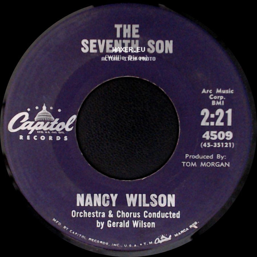 Nancy Wilson - My Foolish Heart / The Seventh Son side B