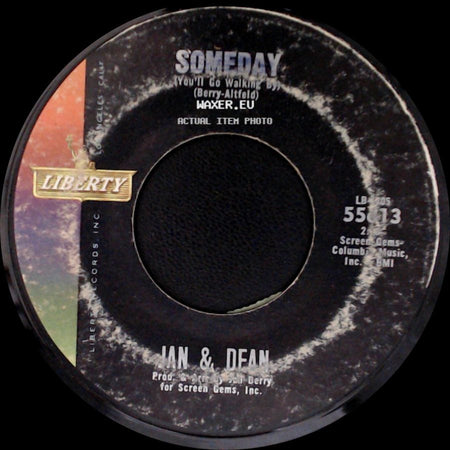 Jan & Dean - Someday (You'll Go Walking By) / Honolulu Lulu side A