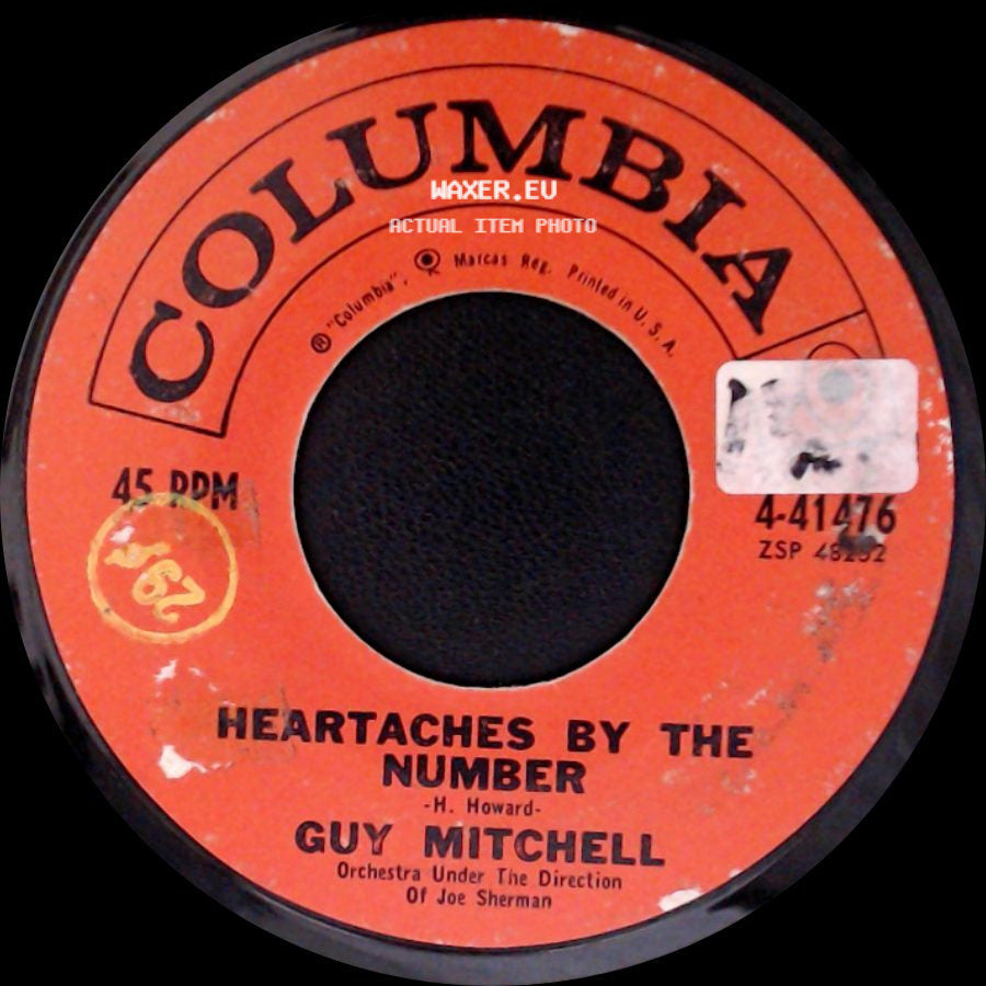 Guy Mitchell - Two / Heartaches By The Number side B