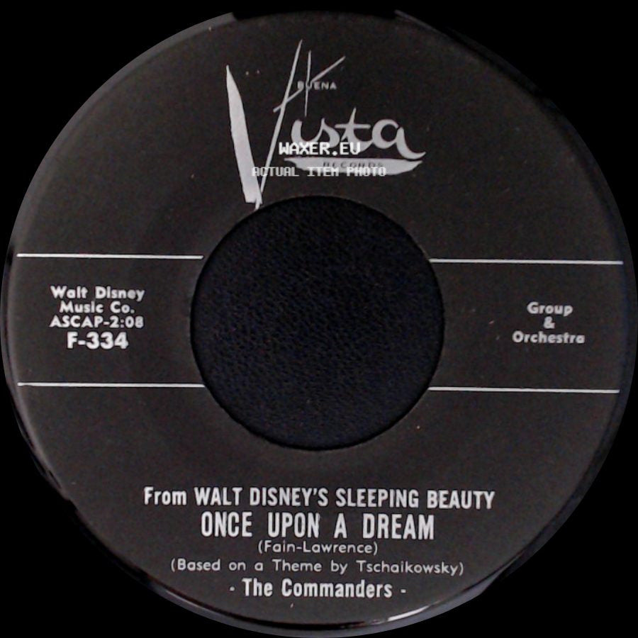 The Commanders - Once Upon A Dream / Sing A Smiling Song side A