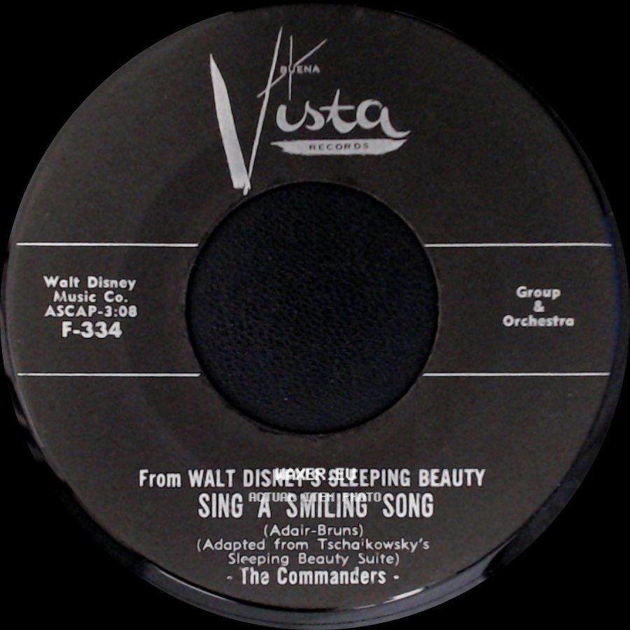 The Commanders - Once Upon A Dream / Sing A Smiling Song side B