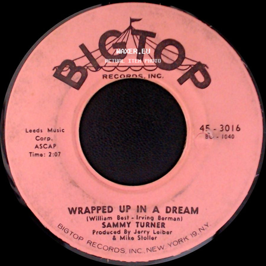 Sammy Turner - Lavender - Blue / Wrapped Up In A Dream side B