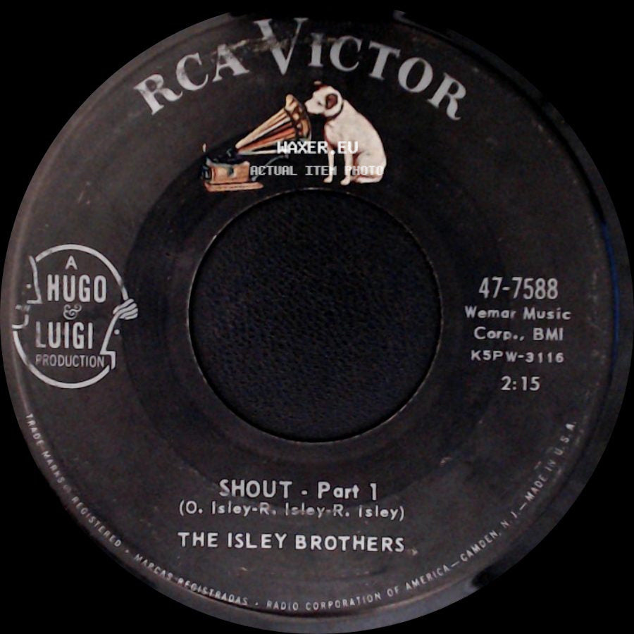 The Isley Brothers - Shout - Part 2 / Shout - Part 1 side B