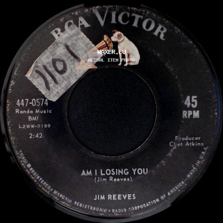 Jim Reeves - Am I Losing You / He'll Have To Go side A