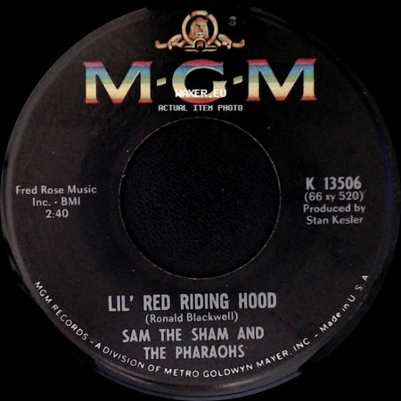 Sam The Sham And The Pharaohs - Love Me Like Before / Lil' Red Riding Hood side B