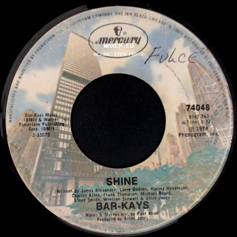 Bar-Kays - Shine / Are You Being Real side A
