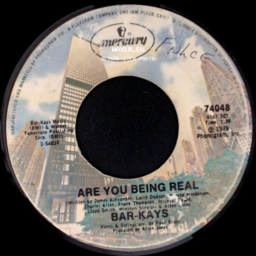 Bar-Kays - Shine / Are You Being Real side B