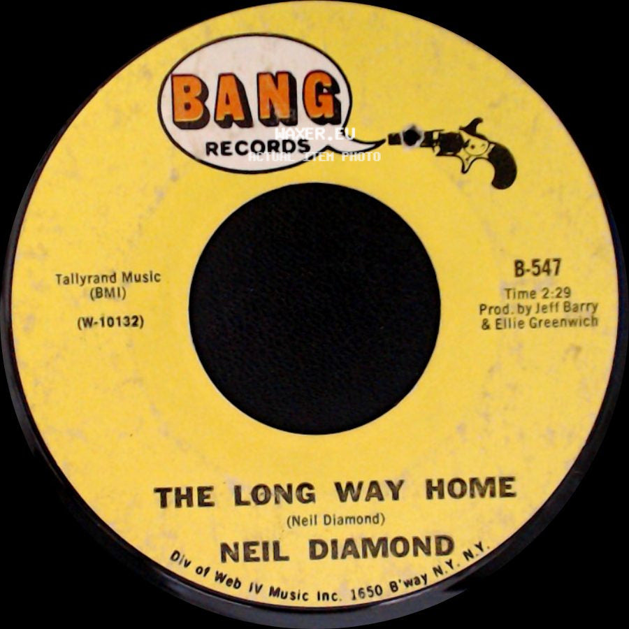 Neil Diamond - The Long Way Home / Thank The Lord For The Night Time side A