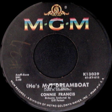 Connie Francis - (He's My) Dreamboat / Hollywood side A