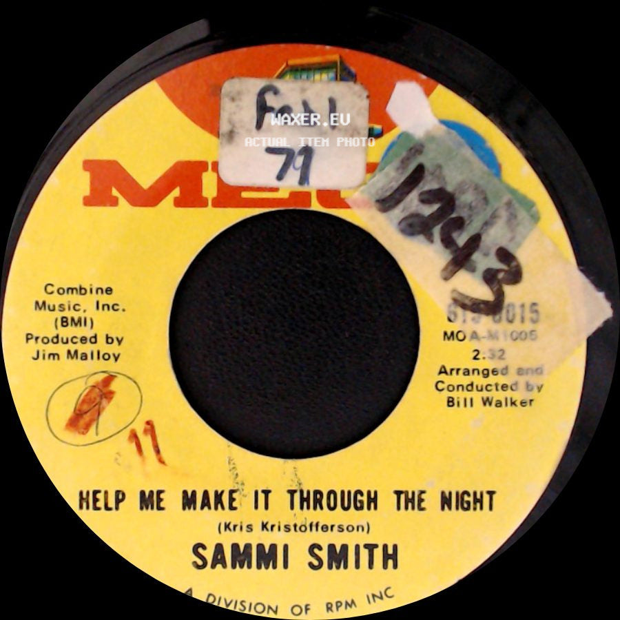 Sammi Smith - Help Me Make It Through The Night / When Michael Calls side A