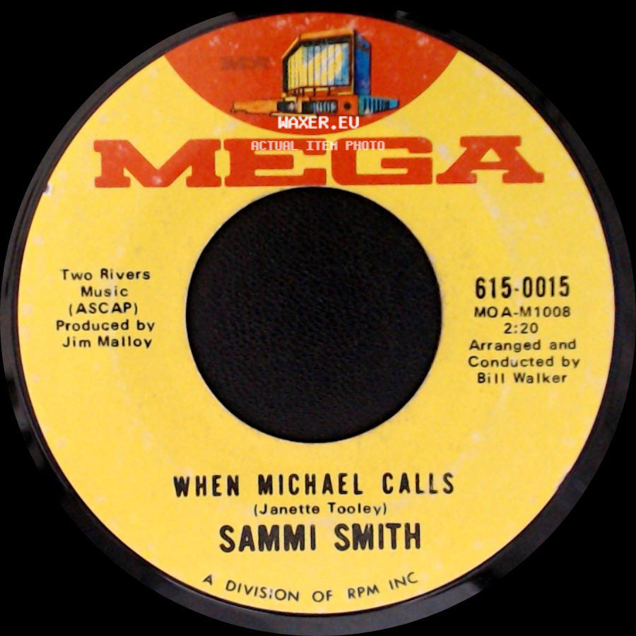 Sammi Smith - Help Me Make It Through The Night / When Michael Calls side B