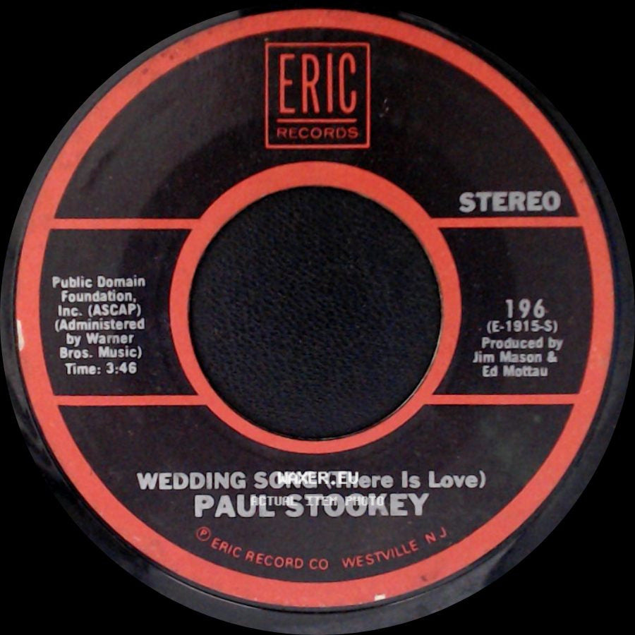 Paul Stookey - Sebastian / Wedding Song (There Is Love) side B