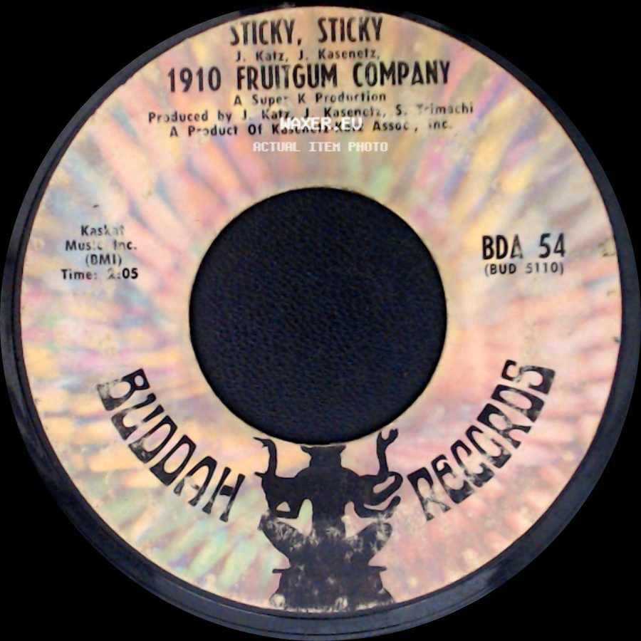 Fruitgum Company / 1910 Fruitgum Company - Sticky, Sticky / 1, 2, 3, Red Light side A