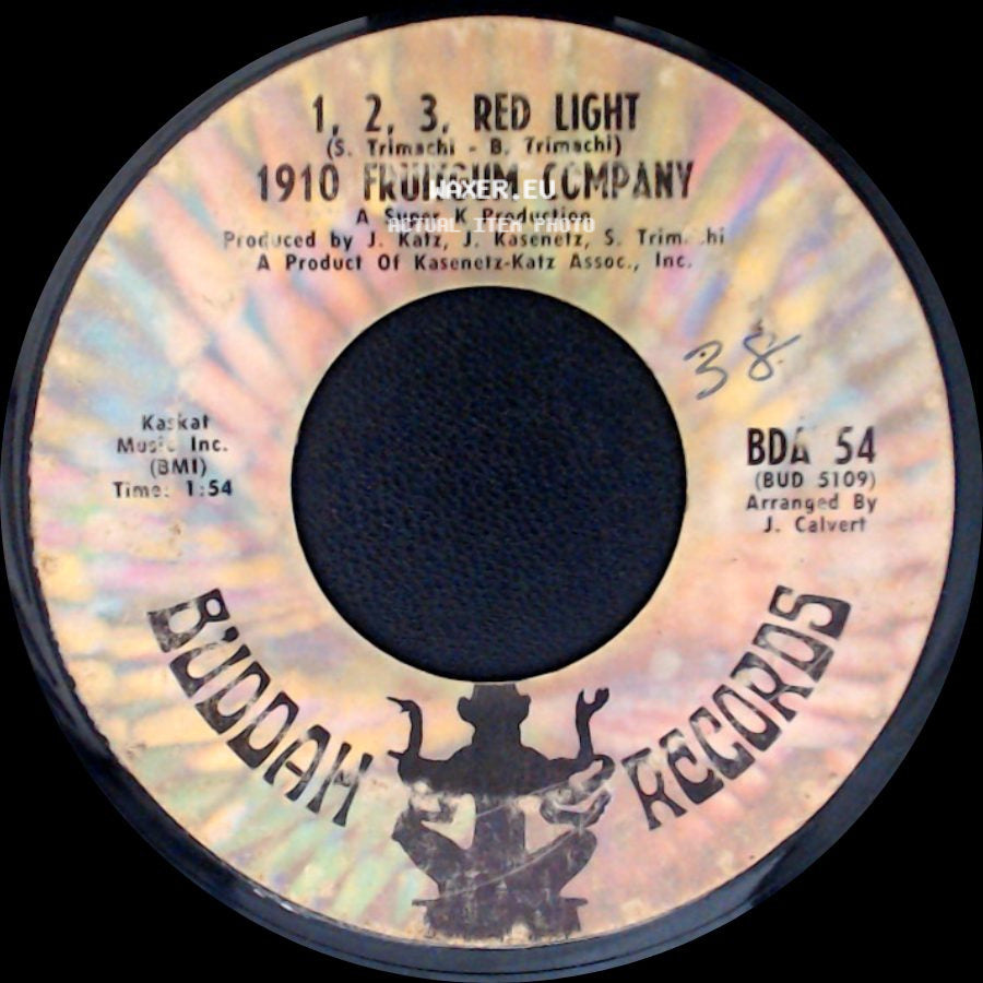 Fruitgum Company / 1910 Fruitgum Company - Sticky, Sticky / 1, 2, 3, Red Light side B