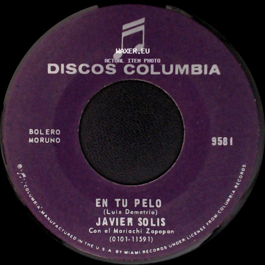 Javier Solis - En Tu Pelo / Nuestra Desgracia side A