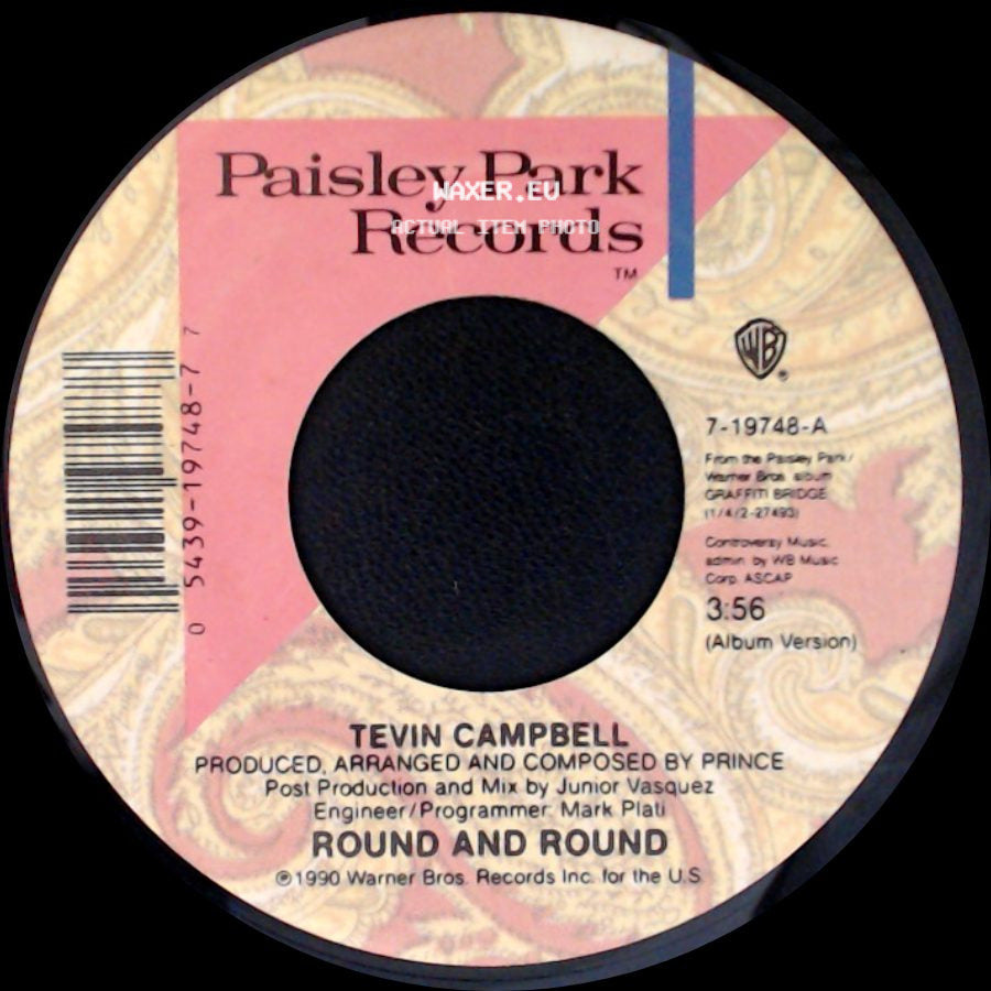 Tevin Campbell - Round And Round / Round And Round side A
