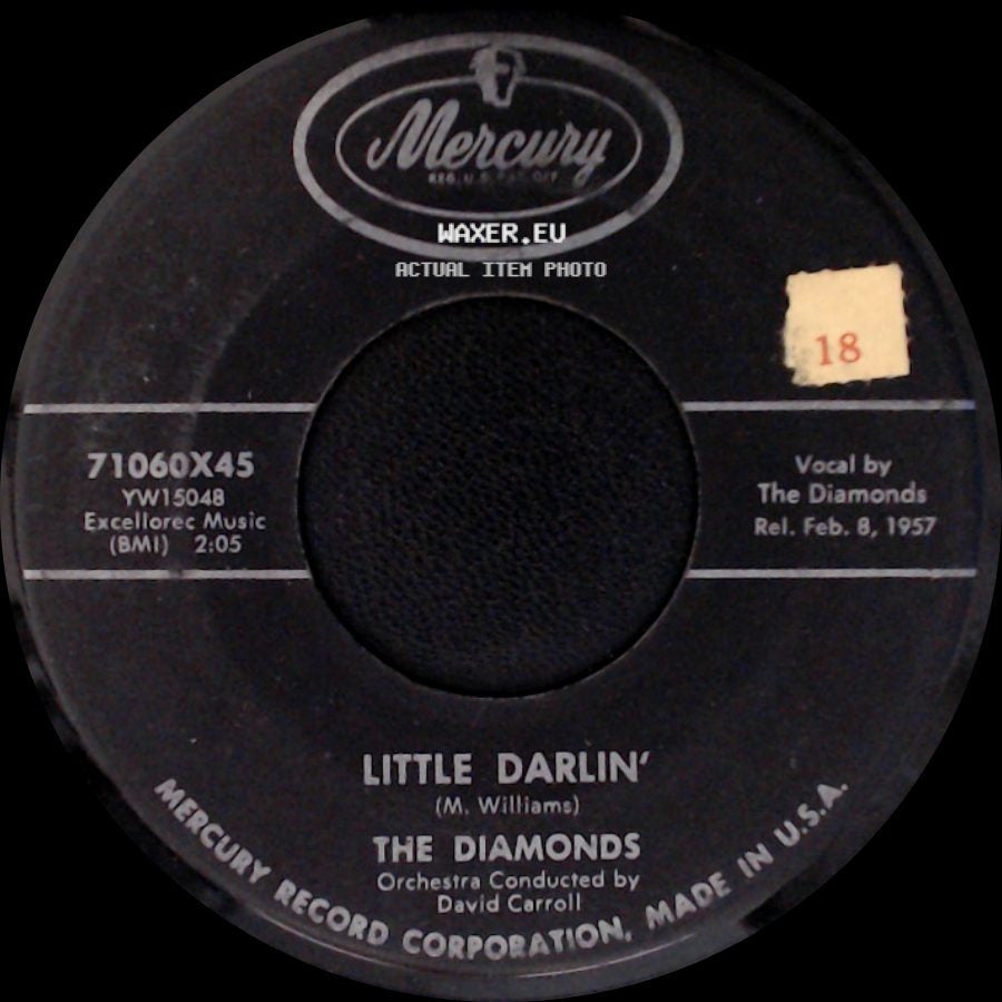 The Diamonds - Little Darlin' / Faithful And True side A
