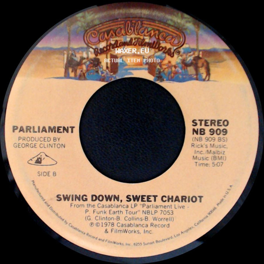 Parliament - Flash Light / Swing Down, Sweet Chariot side B