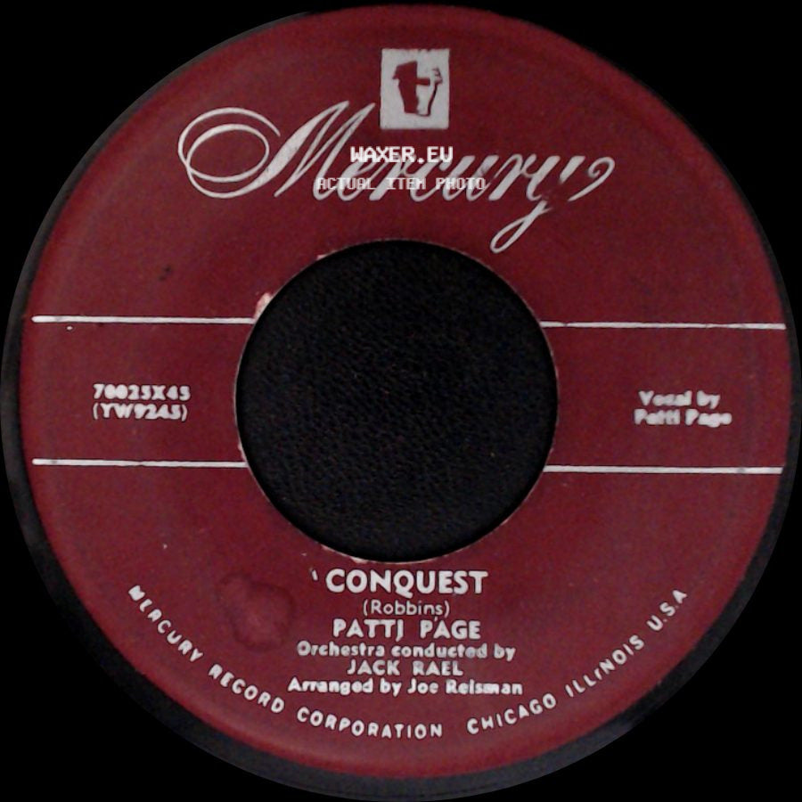 Patti Page - Conquest / Why Don't You Believe Me side A