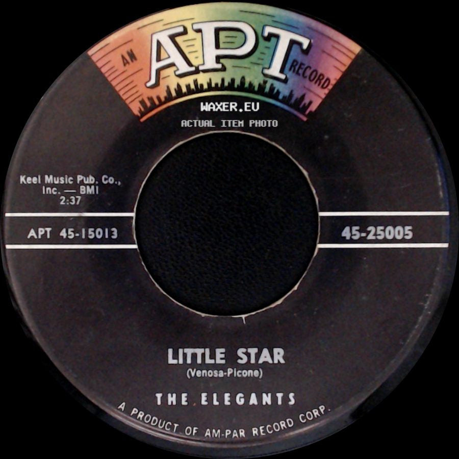 The Elegants - Little Star / Getting Dizzy side A