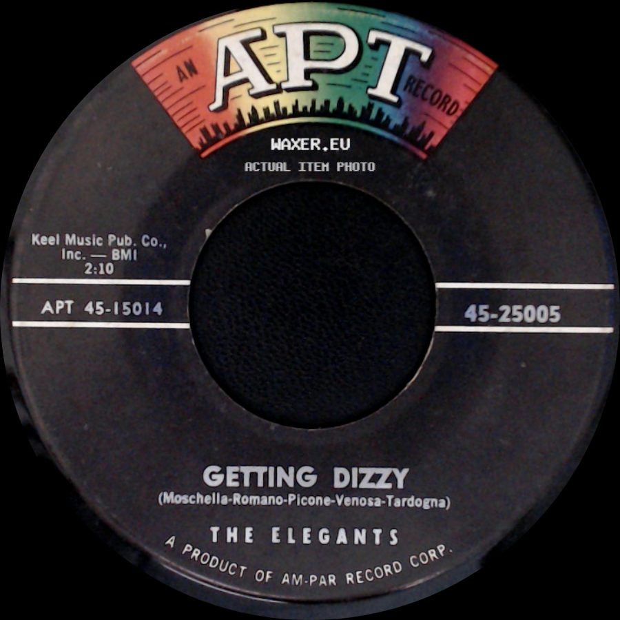 The Elegants - Little Star / Getting Dizzy side B