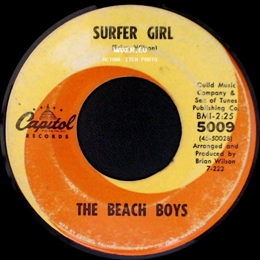 The Beach Boys - Surfer Girl / Little Deuce Coupe side A