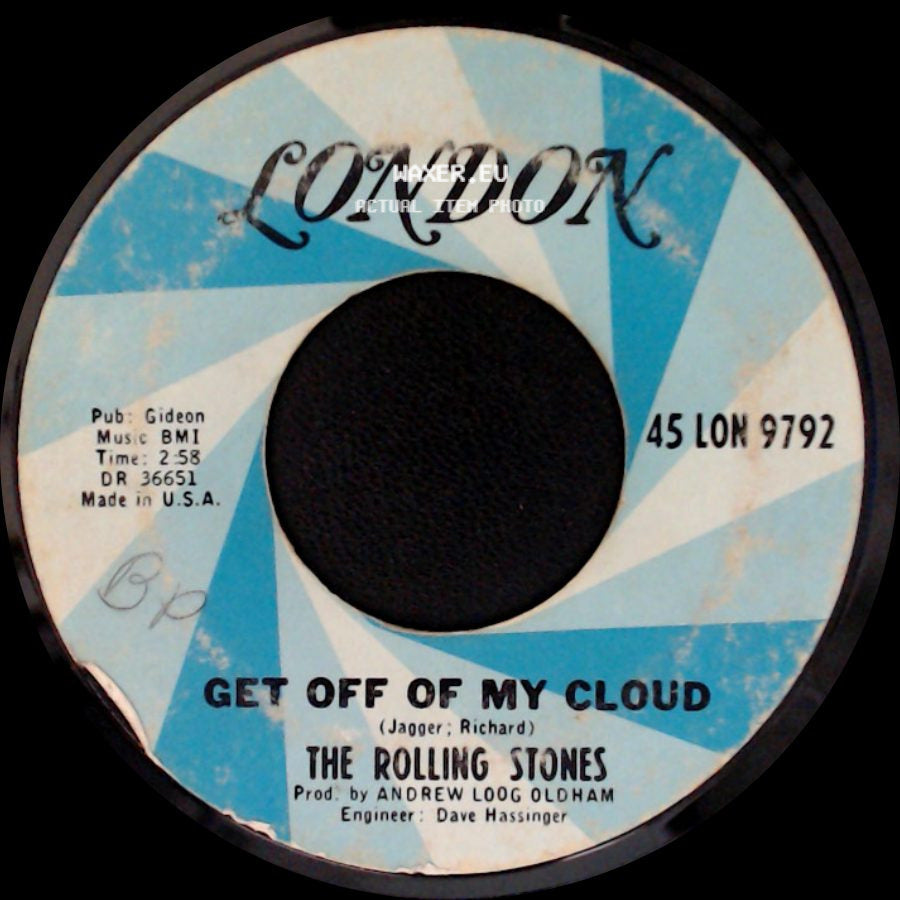 The Rolling Stones - Get Off Of My Cloud / I'm Free side A