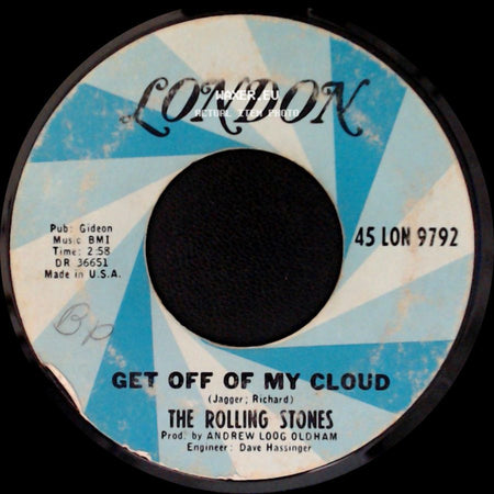 The Rolling Stones - Get Off Of My Cloud / I'm Free side A
