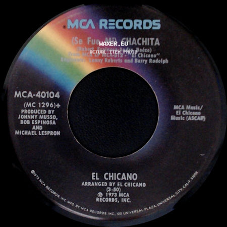 El Chicano - Tell Her She's Lovely / (Se Fue Mi) Chachita side B