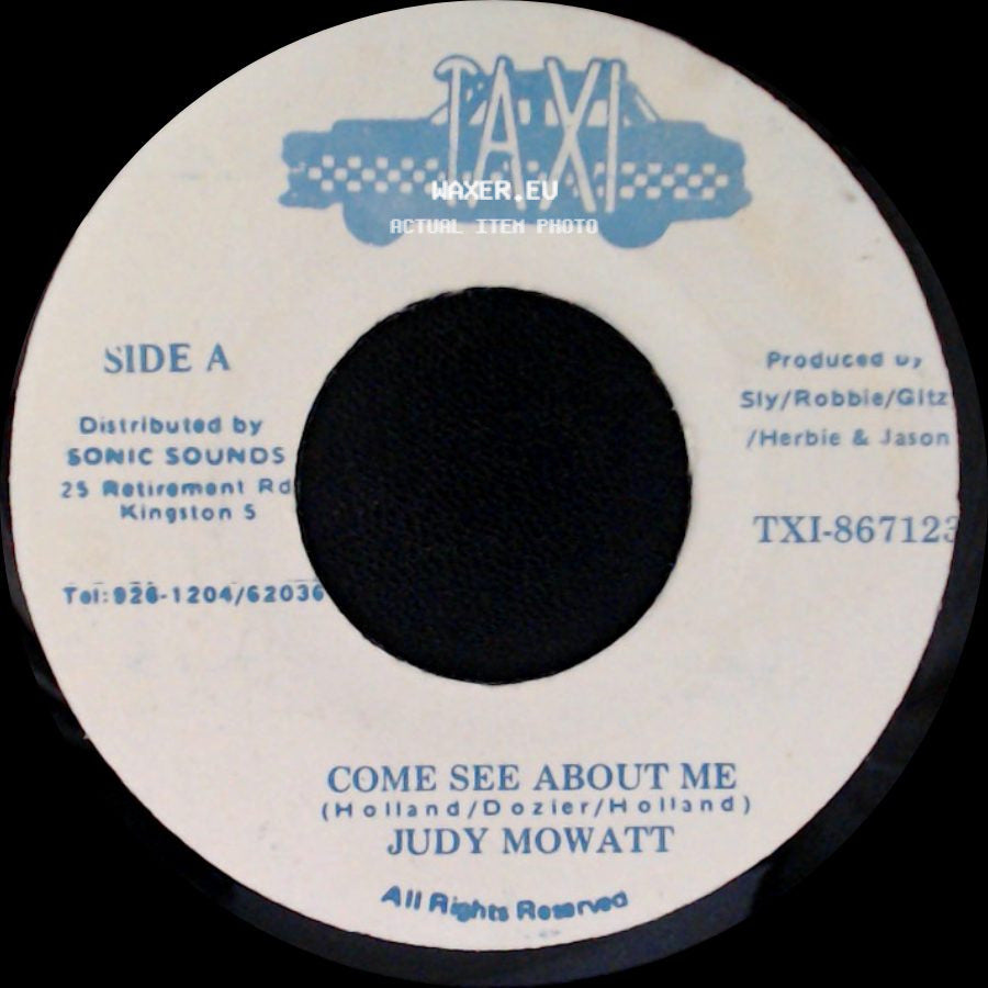 Judy Mowatt - Come See About Me / Version side A