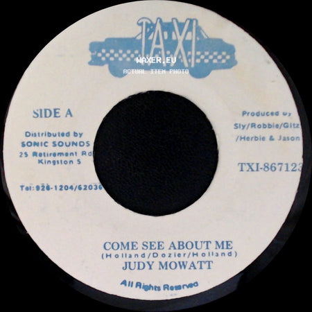 Judy Mowatt - Come See About Me / Version side A