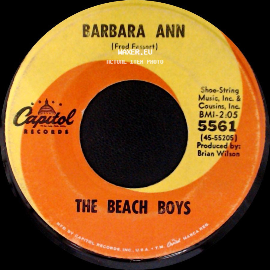 The Beach Boys - Barbara Ann / Girl Don't Tell Me side A