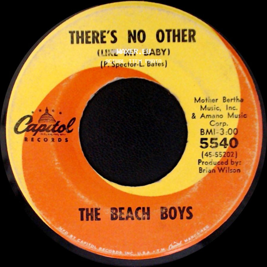 The Beach Boys - There's No Other (Like My Baby) / The Little Girl I Once Knew side A