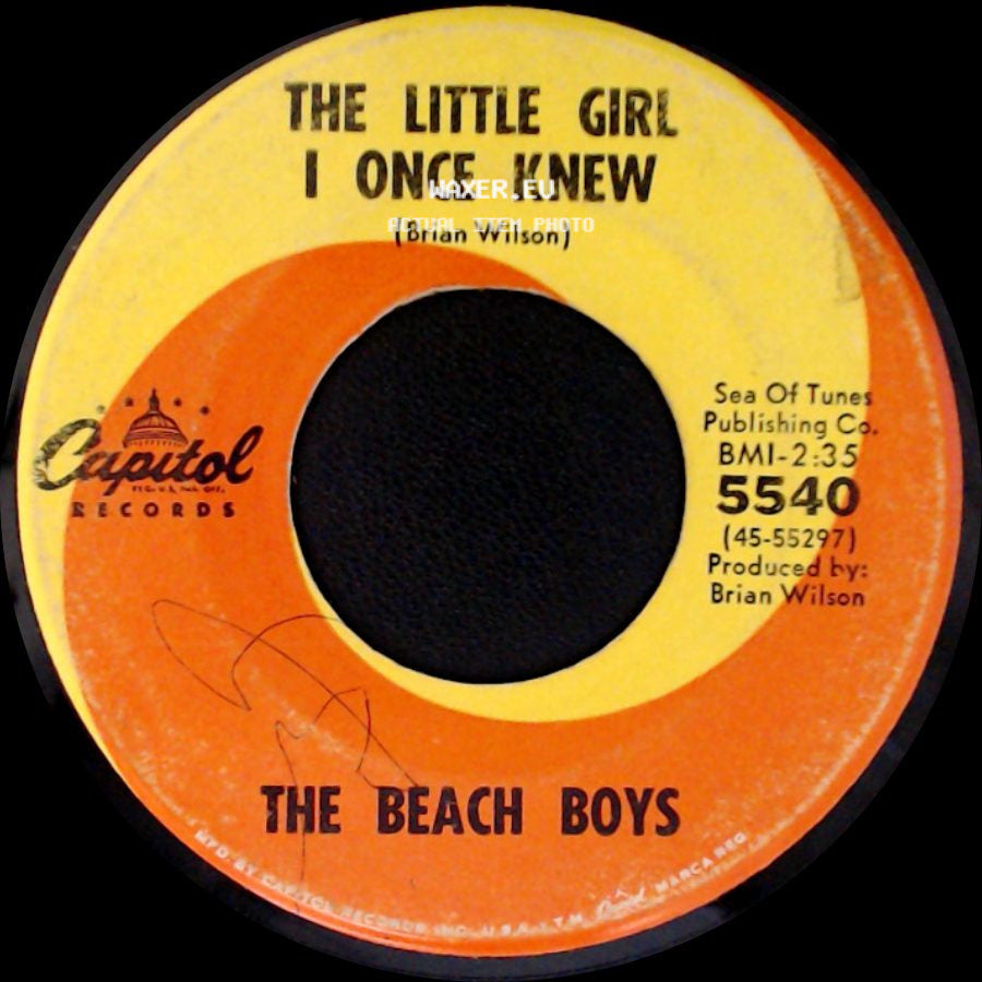 The Beach Boys - There's No Other (Like My Baby) / The Little Girl I Once Knew side B