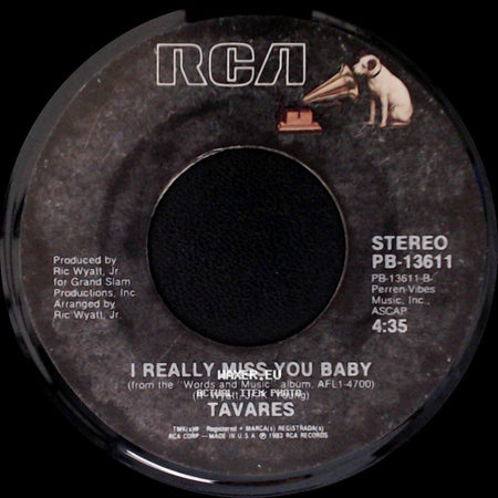 Tavares - Deeper In Love / I Really Miss You Baby side B