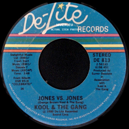 Kool & The Gang - Jones Vs. Jones / Night People side A