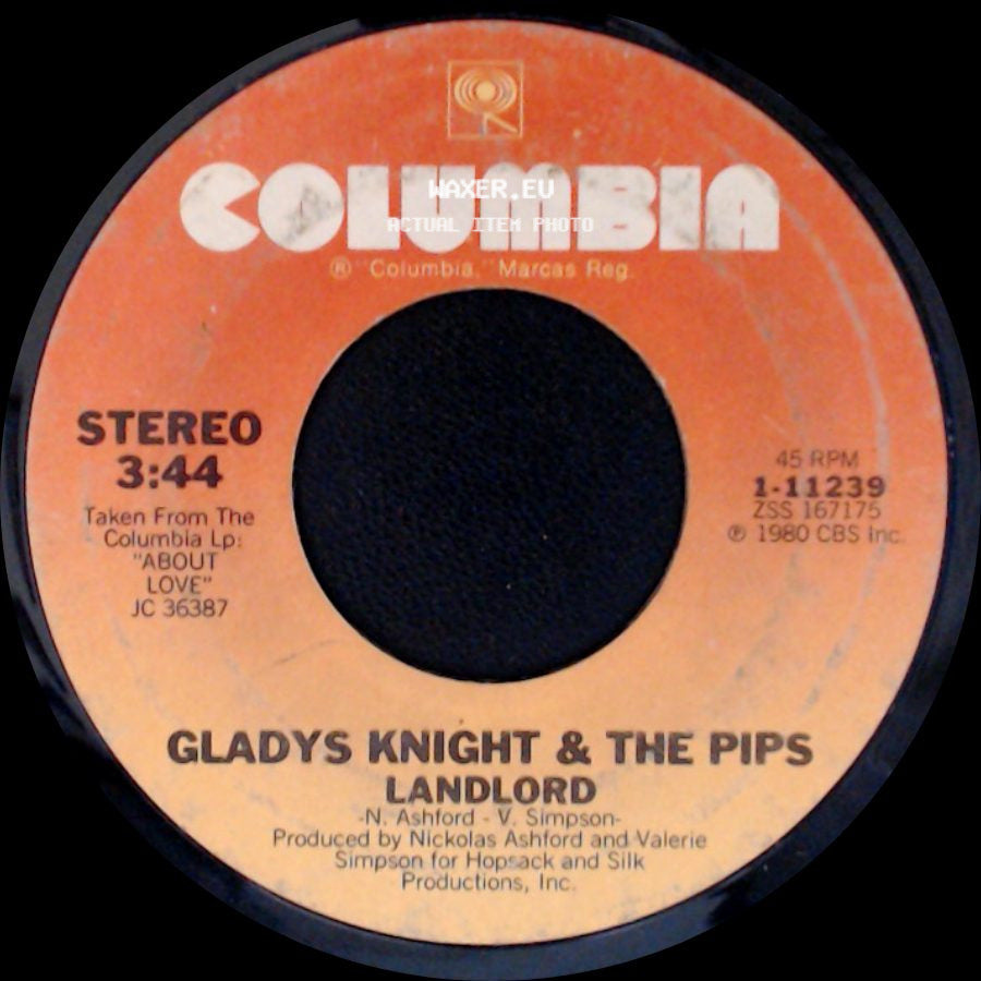 Gladys Knight & The Pips - Landlord / We Need Hearts side A