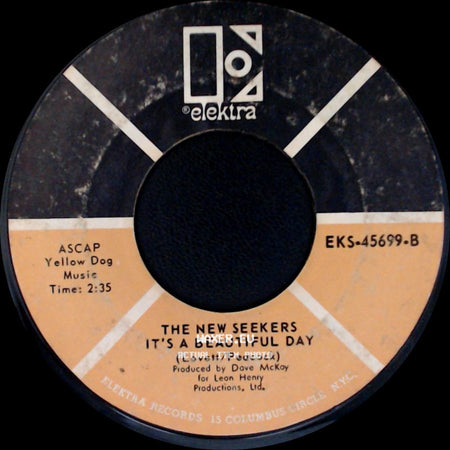 The New Seekers Featuring Eve Graham / The New Seekers - Look What They've Done To My Song Ma / It's A Beautiful Day side B