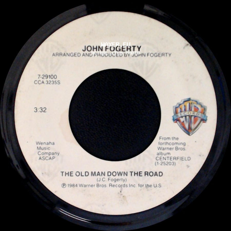 John Fogerty - Big Train (From Memphis) / The Old Man Down The Road side B