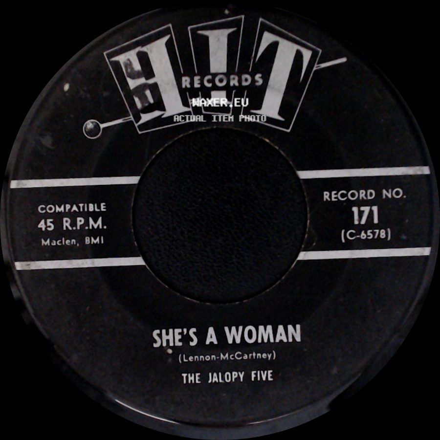 The Jalopy Five - I Feel Fine / She's A Woman side B