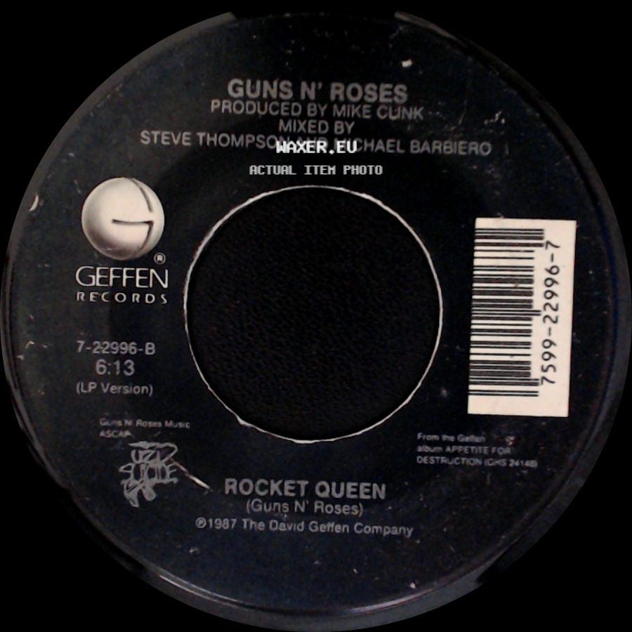 Guns N' Roses - Rocket Queen / Patience side A