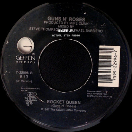 Guns N' Roses - Rocket Queen / Patience side A